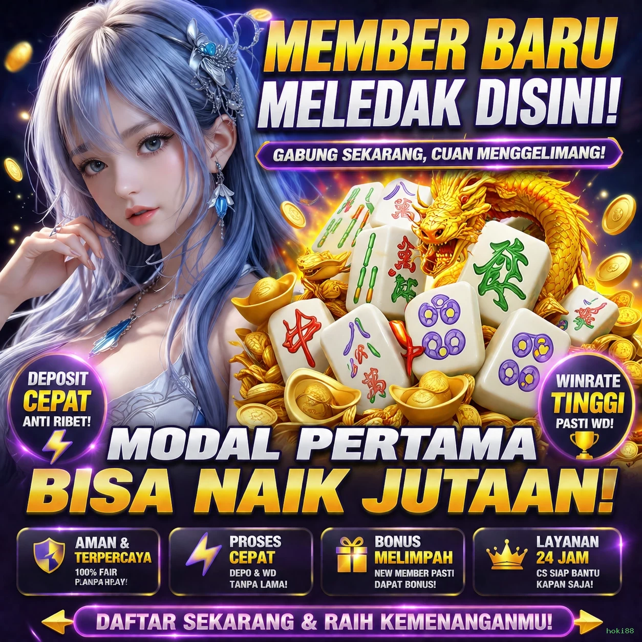Galeri pratinjau visual hoki88 build APK resmi terbaru